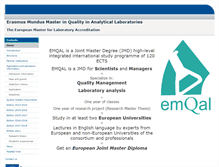 Tablet Screenshot of emqal.org